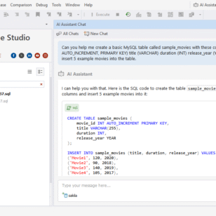 dbForge Studio for MySQL